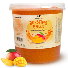 Load image into Gallery viewer, 7 LB Mango Flavored Boba Balls for a Bursting and Popping Boba Experience