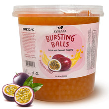 Load image into Gallery viewer, 7 LB Passion Fruit Flavored Boba Balls for a Bursting and Popping Boba Experience