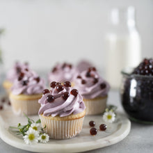 Load image into Gallery viewer, Blueberry  bursting boba Blueberry boba tea