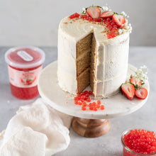 Load image into Gallery viewer, 7 LB Strawberry Flavored Boba Balls for a Bursting and Popping Boba Experience